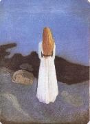 Edvard Munch The Girl painting